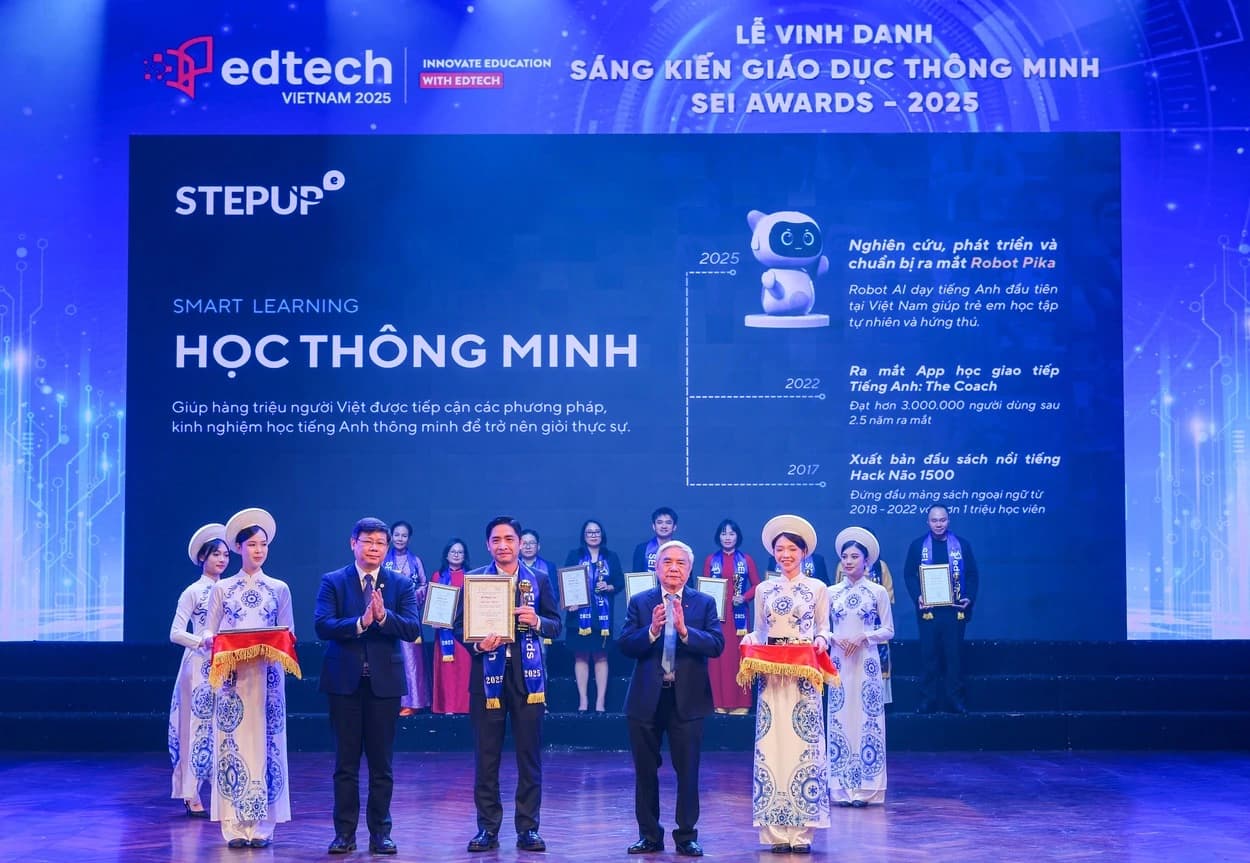 Lễ trao giải Sáng kiến Giáo dục Thông minh 2025